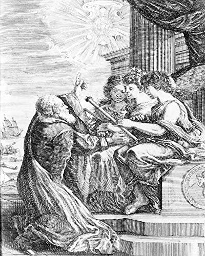 תצלומים אינסופיים 1655 צילום: גלילאו מציע את הטלסקופ שלו לשלוש נשים | תגליות אסטרונומיות | רביית צילום וינטג '
